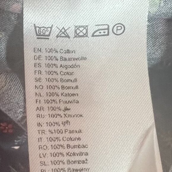 ETON Navy Valley of Flowers Shirt - Picture 3 of 3